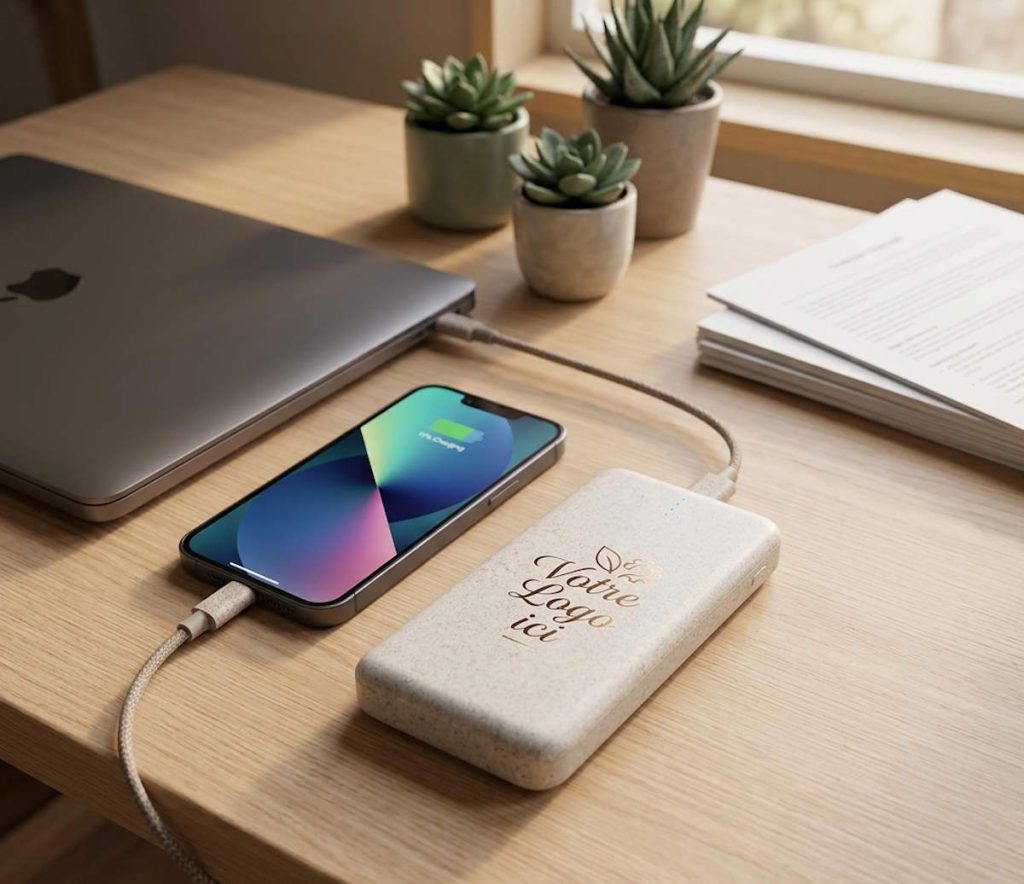 Batterie externe goodies personnalisés