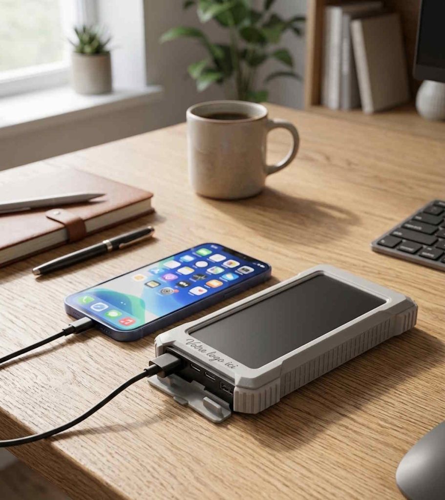 Chargeur solaire personnalisé