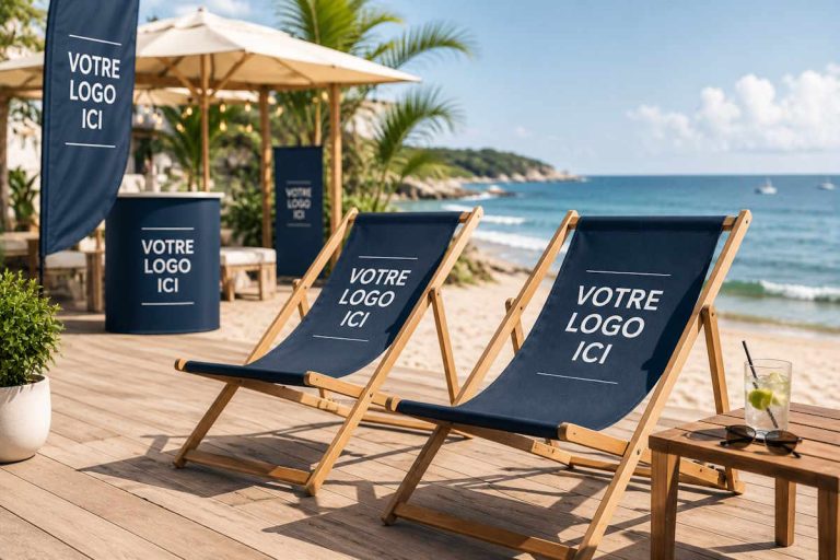 Pourquoi le transat personnalisé est un support de communication puissant ?