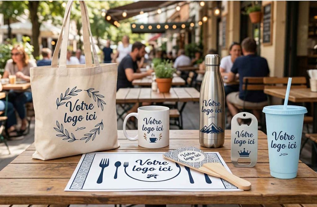 Goodies publicitaire pour restaurant