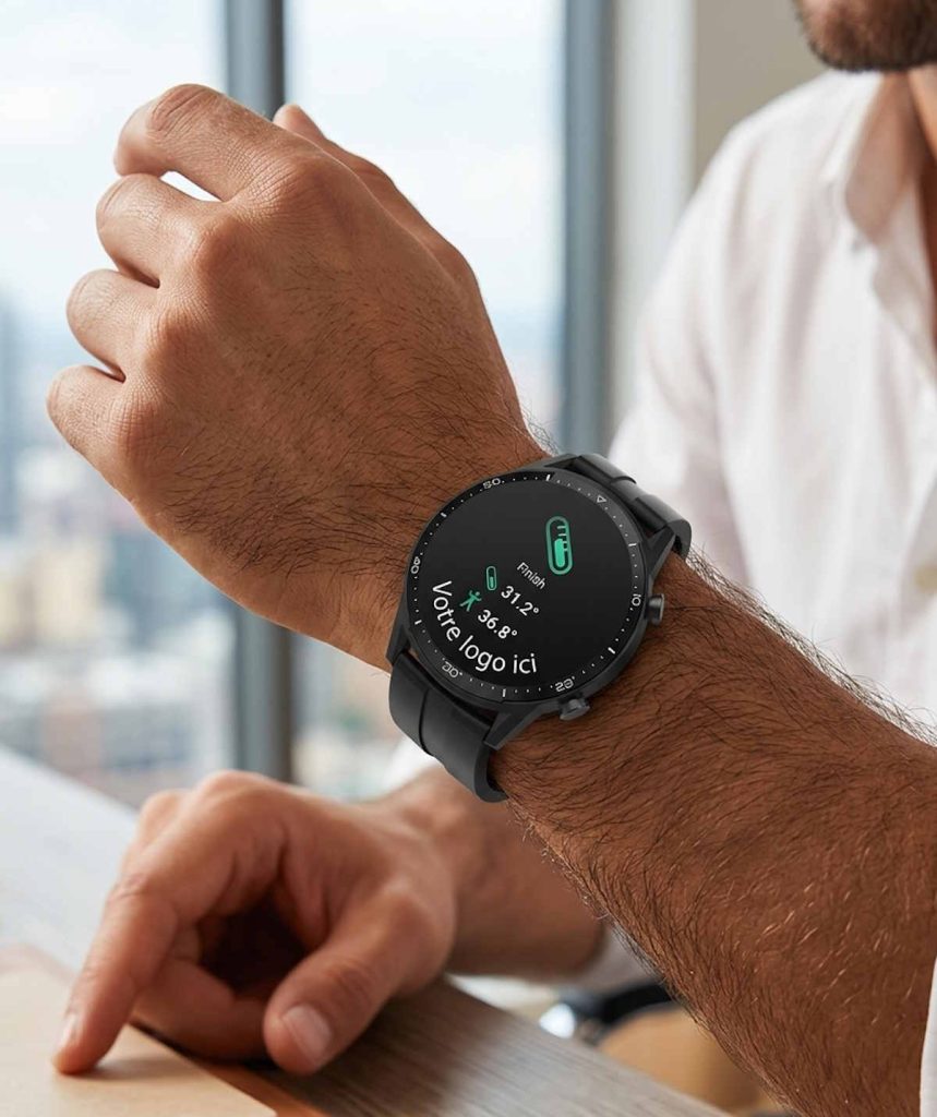 Montre connectée personnalisée