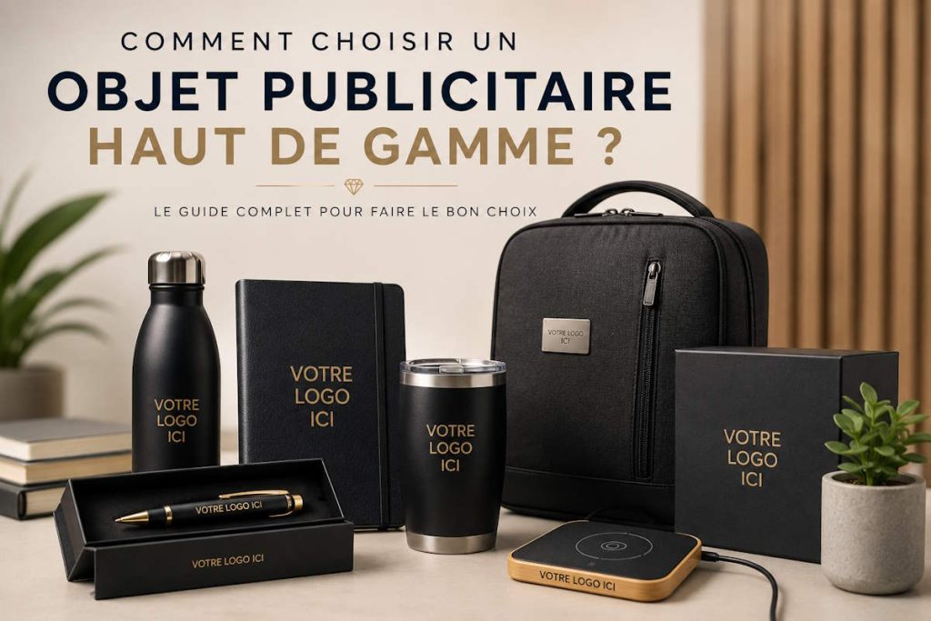 Comment choisir un objet publicitaire haut de gamme ?