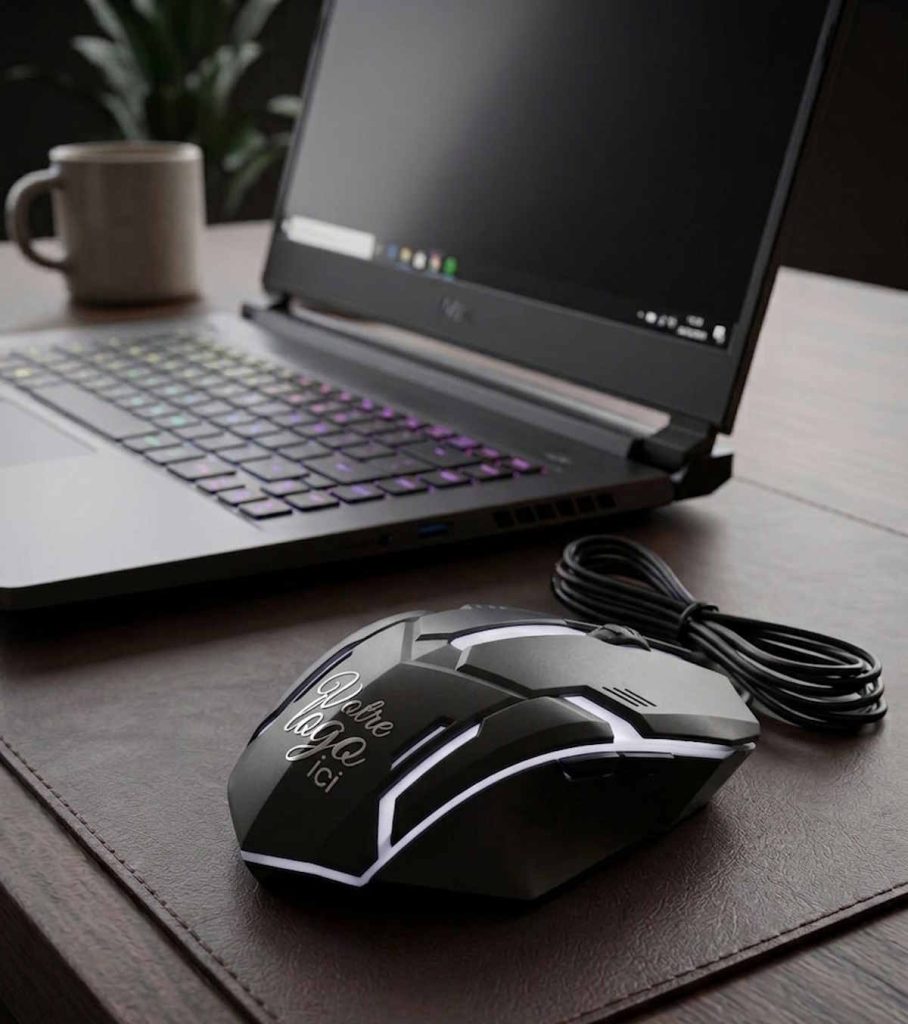 Souris ergonomique personnalisée
