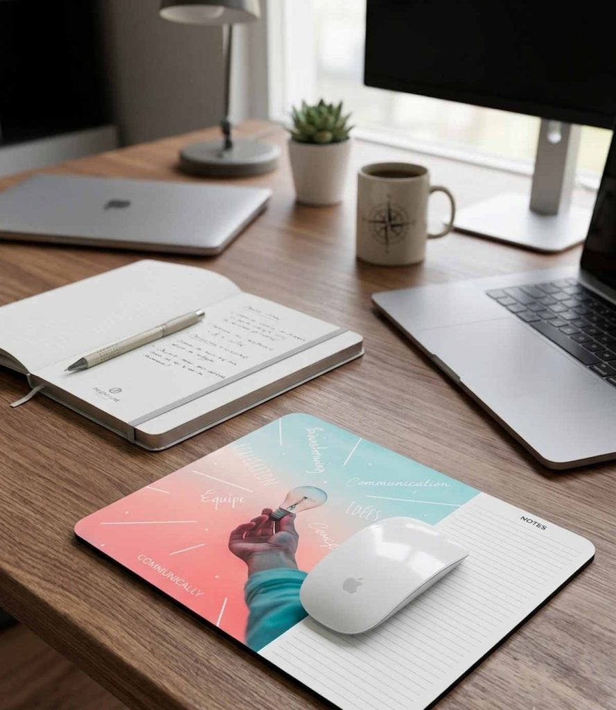 Tapis de souris 100% personnalisé