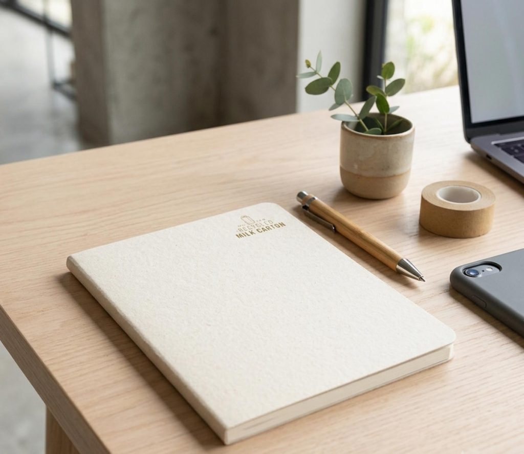 Cahier recyclé personnalisé