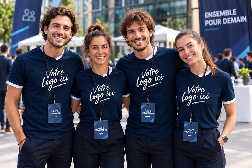 T-shirt personnalisé d'équipe