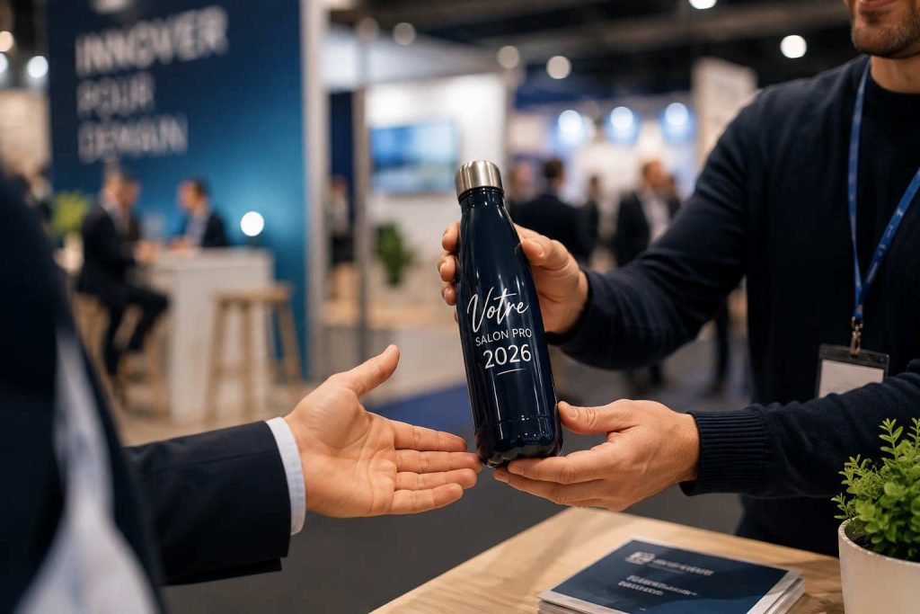 gourde de personnalisée salon de professionnels 2026