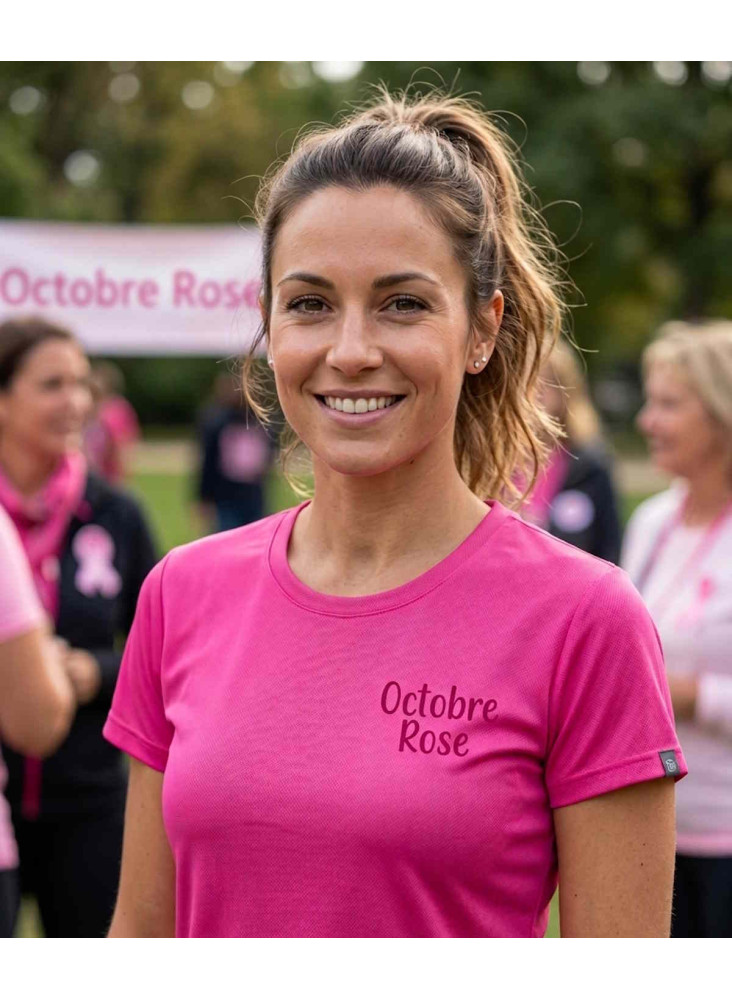 t-shirt-sport octobre rose