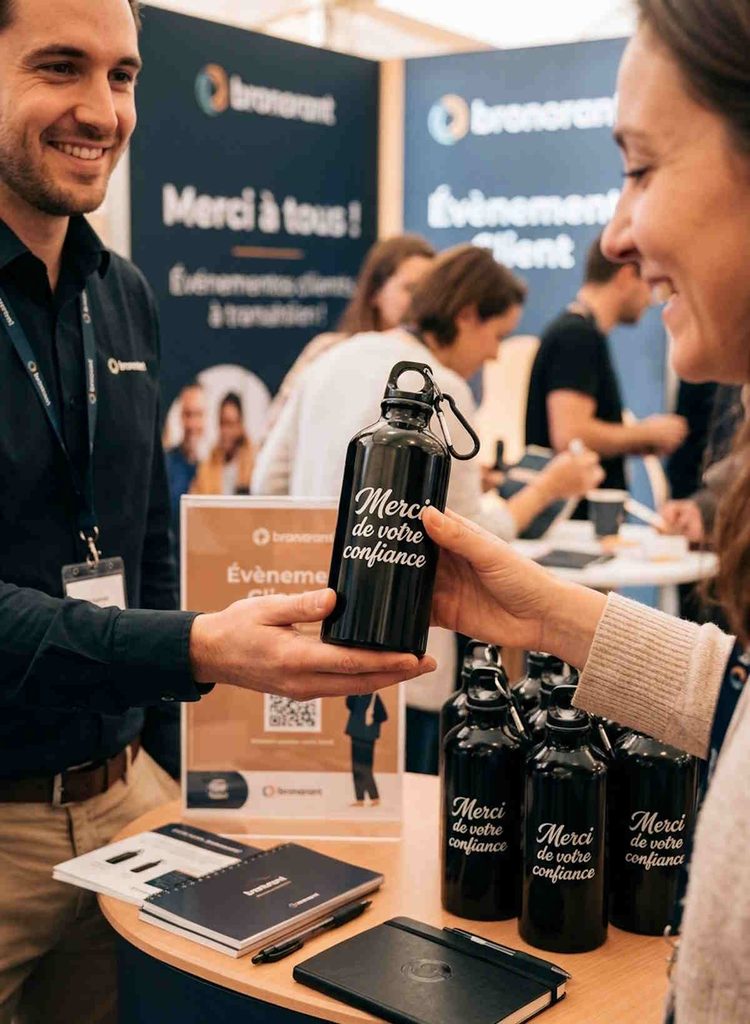 Gourde personnalisée pour clients